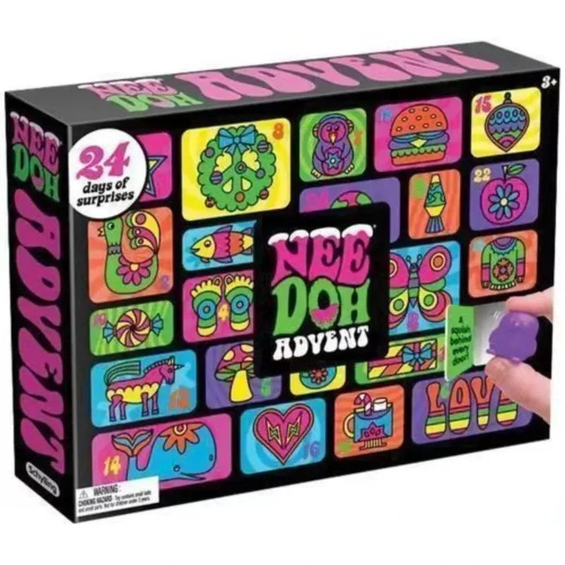 Needoh Advent Calendar Squeeze Toy