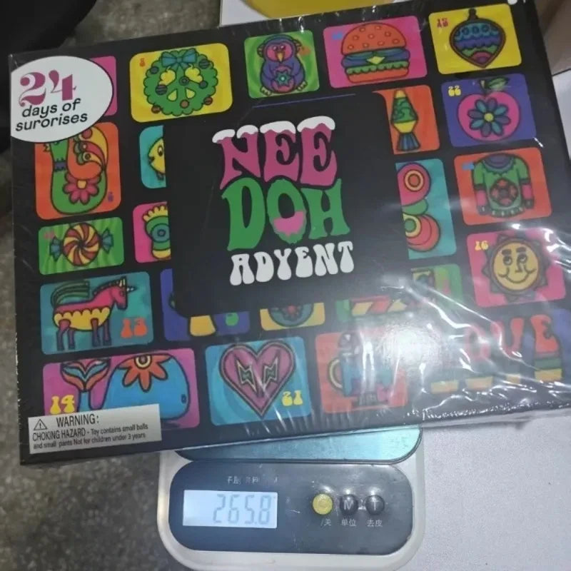 Needoh Advent Calendar Squeeze Toy