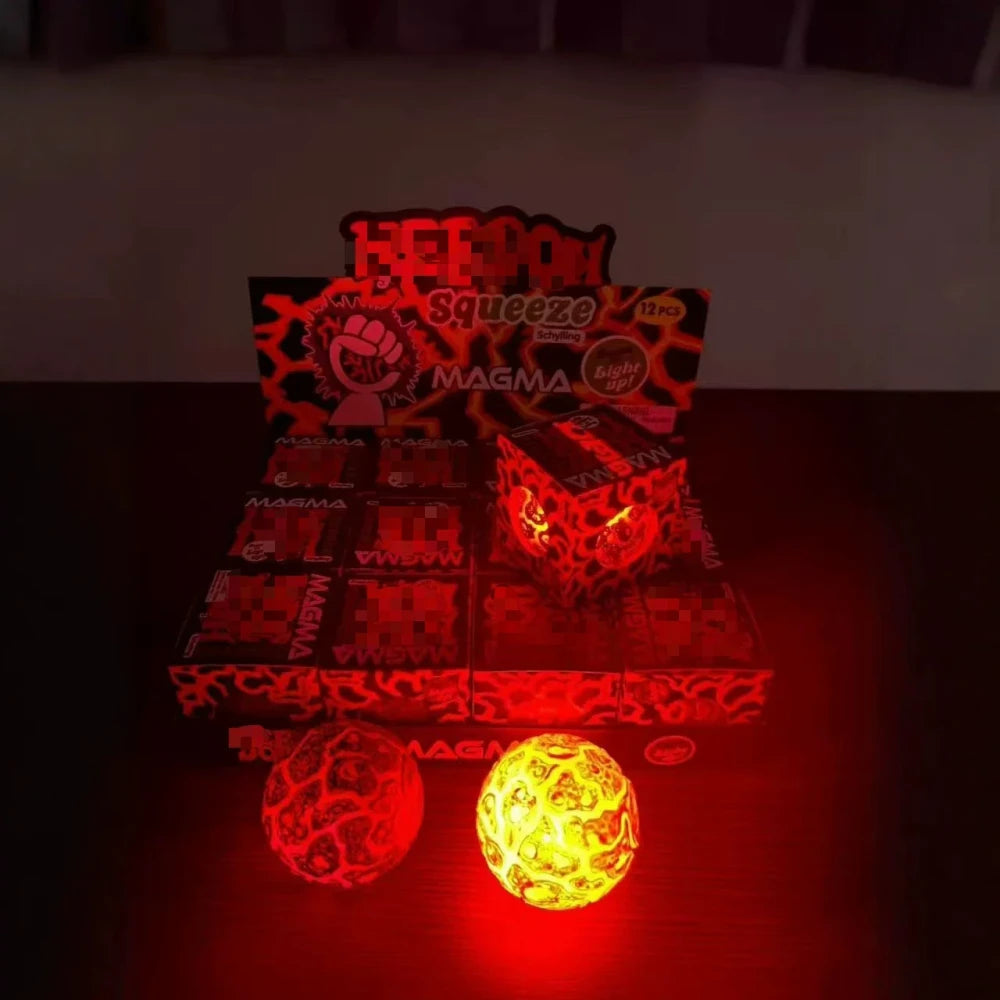 Glitter Magma Ball Stress Relief Toy
