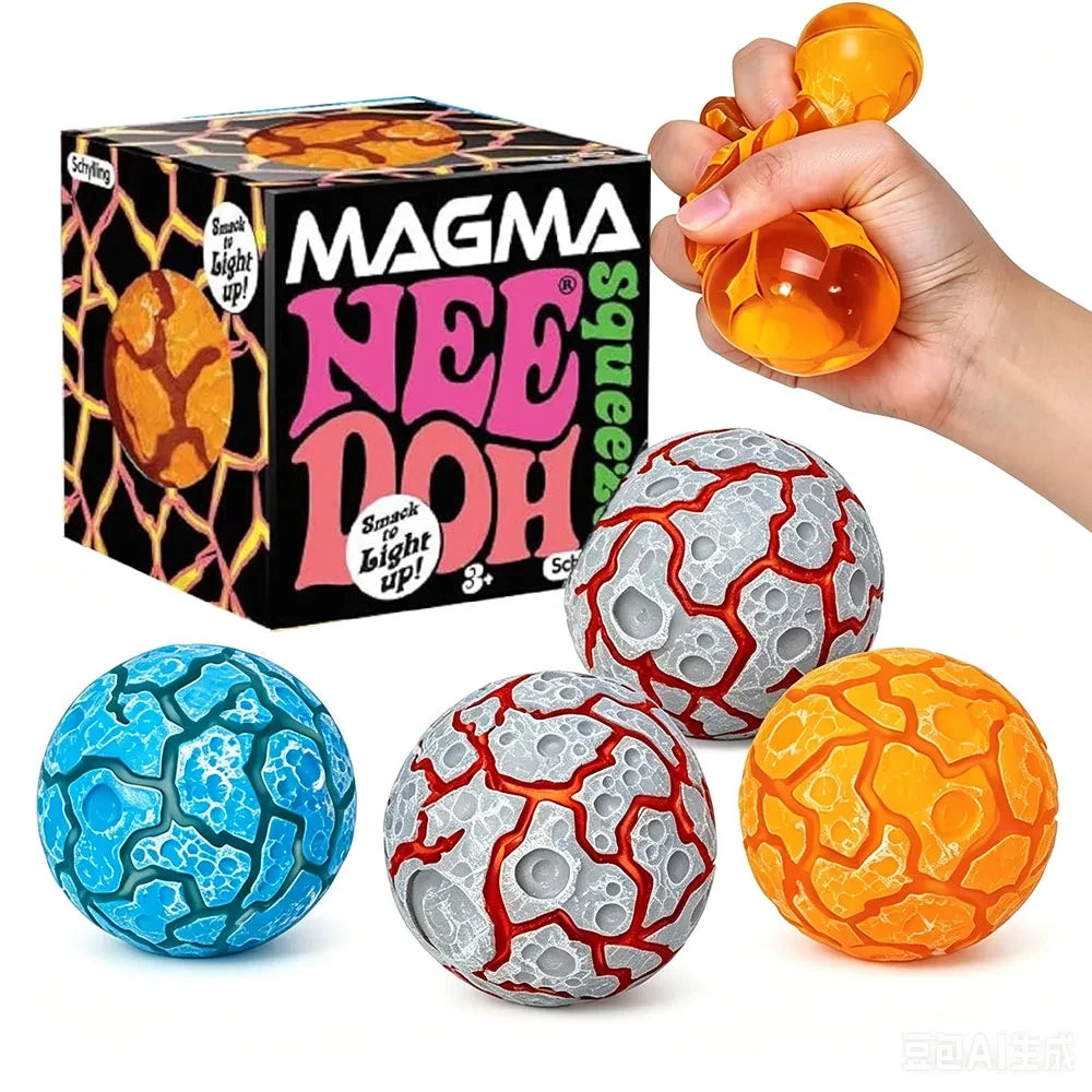Glitter Magma Ball Stress Relief Toy