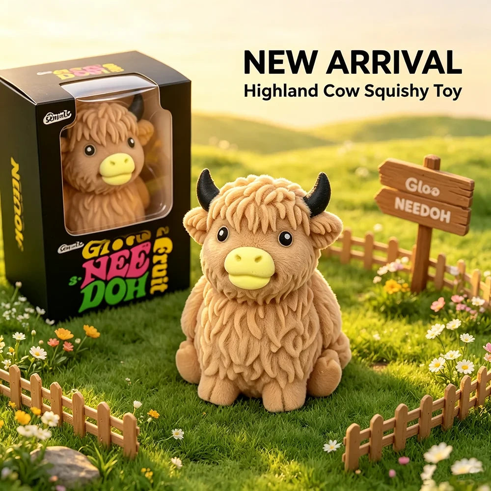 NeeDoh Mountain Cow Fidget Toy