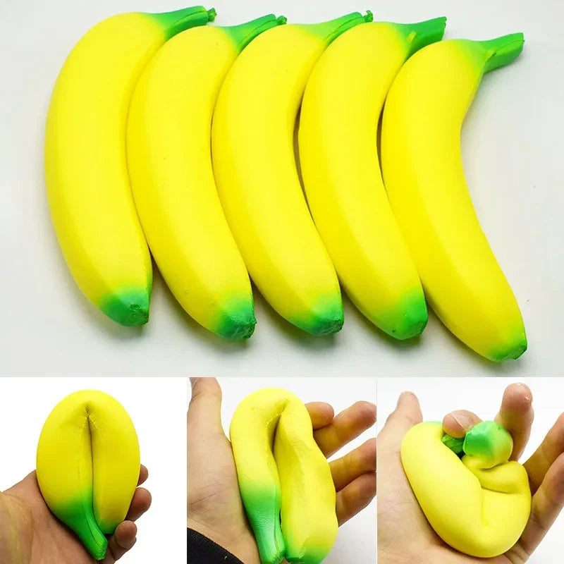 Banana Stress Relief Squeeze Toy