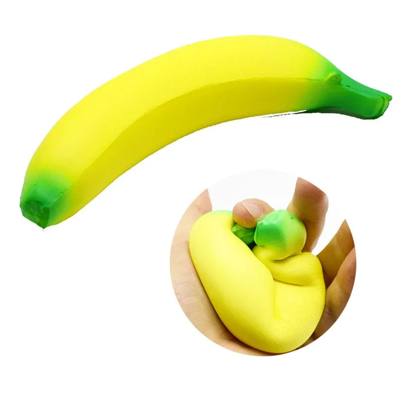 Banana Stress Relief Squeeze Toy