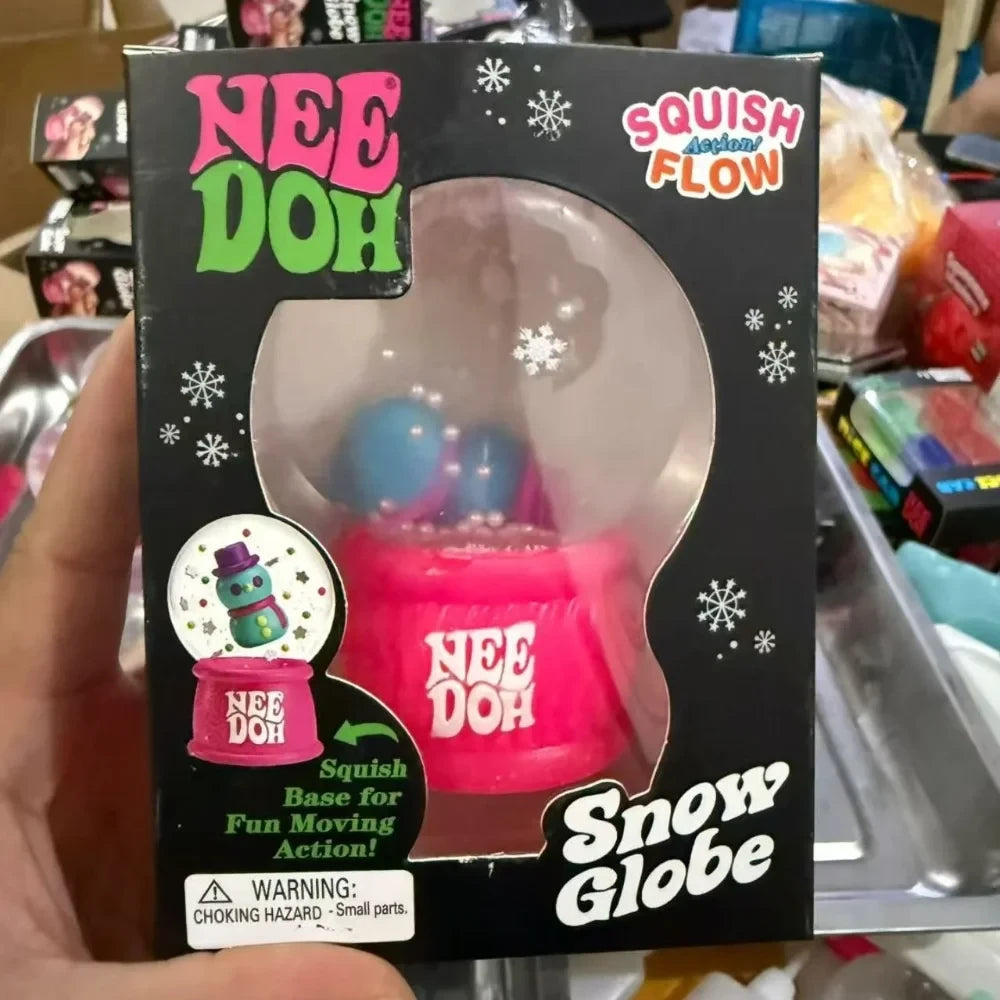Snow Globe Anti-Anxiety Squeeze Object