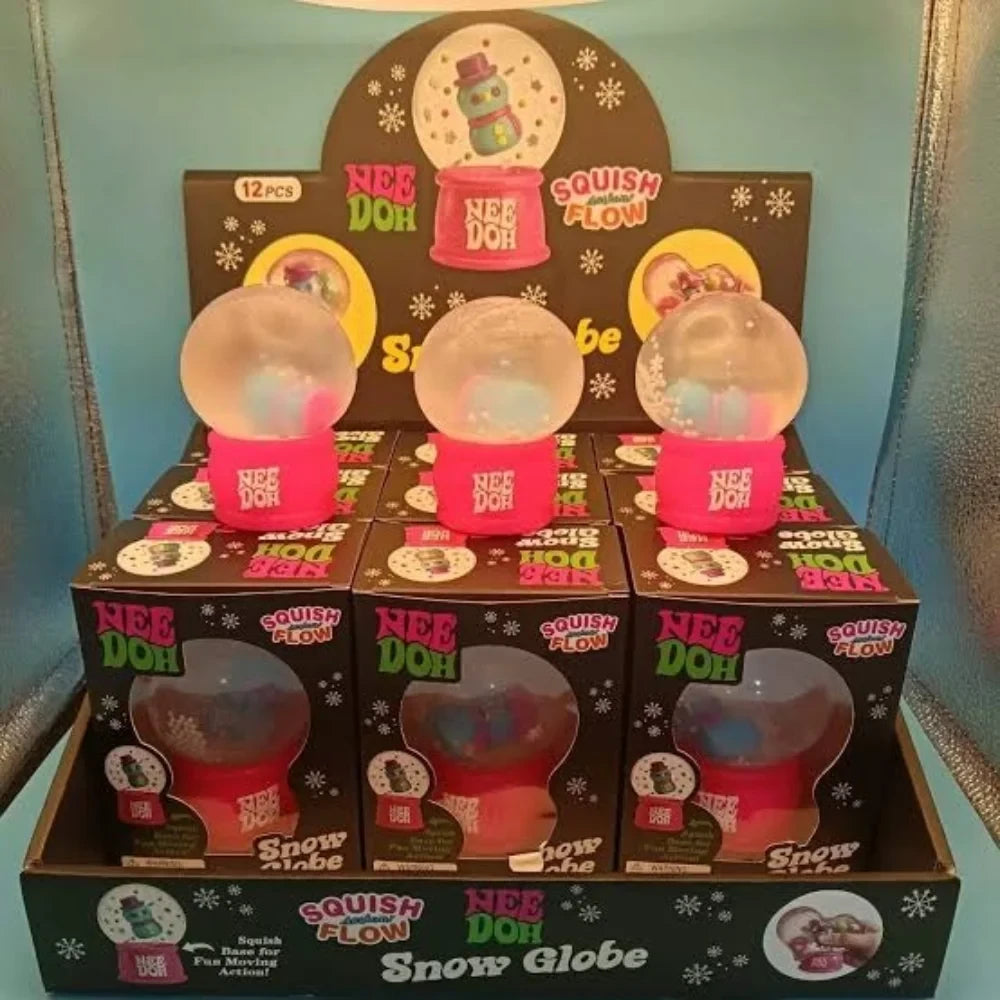 Snow Globe Anti-Anxiety Squeeze Object