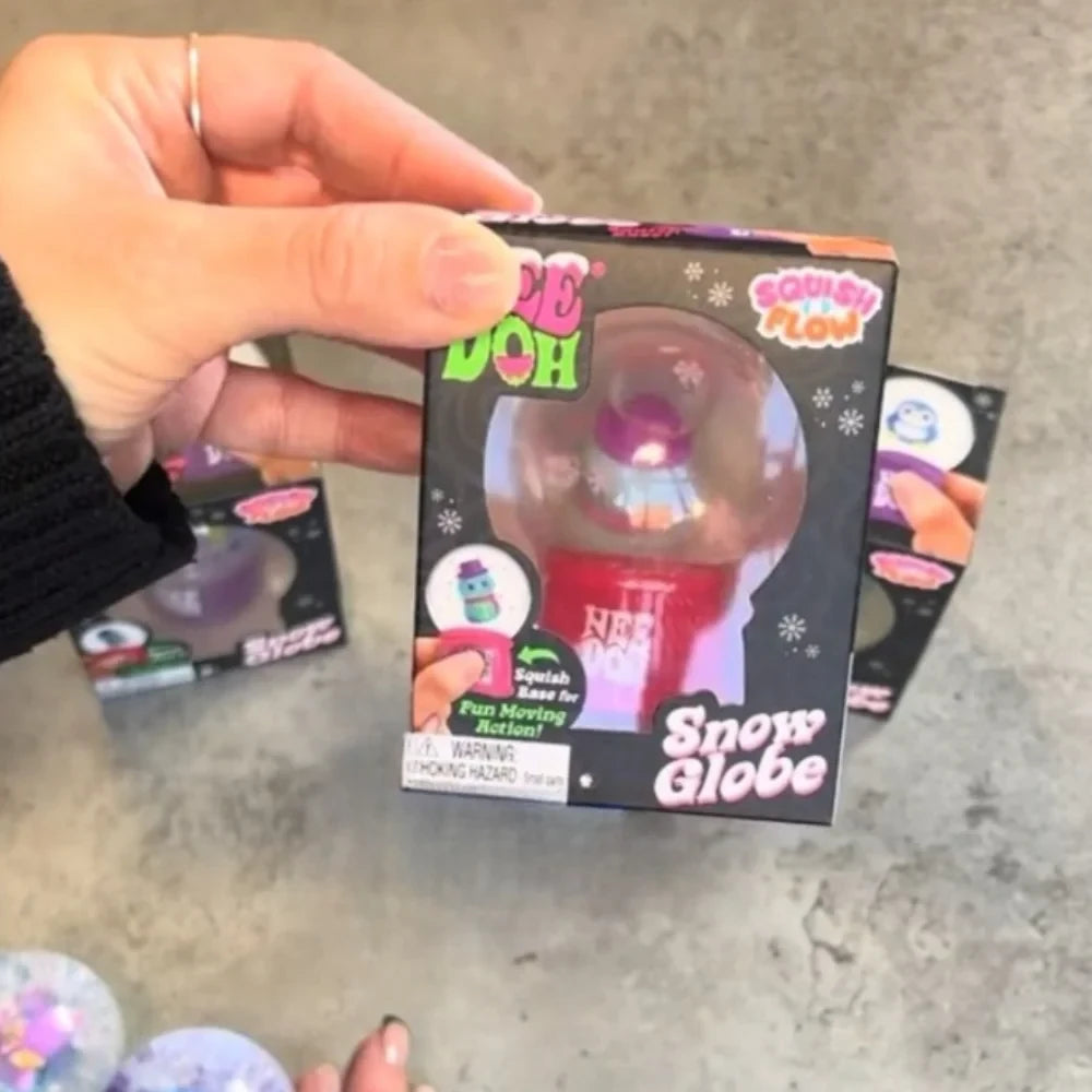 Snow Globe Anti-Anxiety Squeeze Object