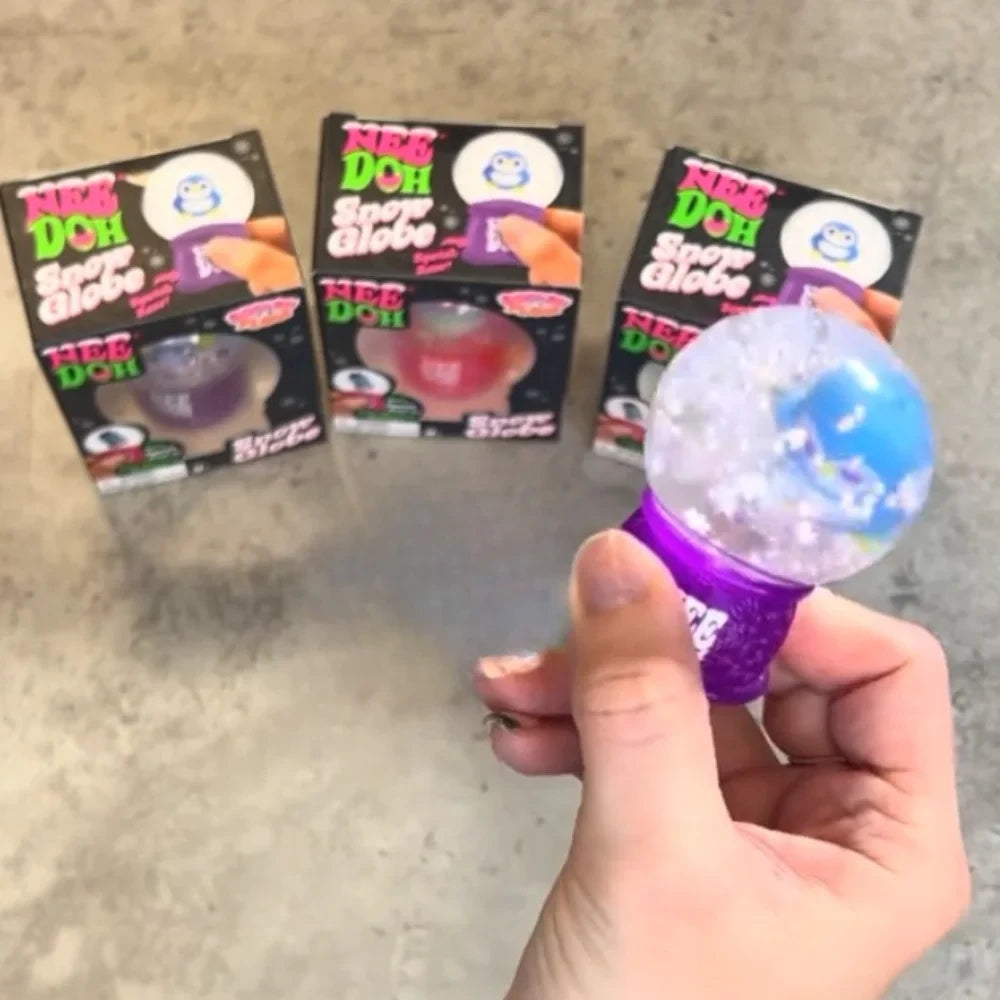 Snow Globe Anti-Anxiety Squeeze Object